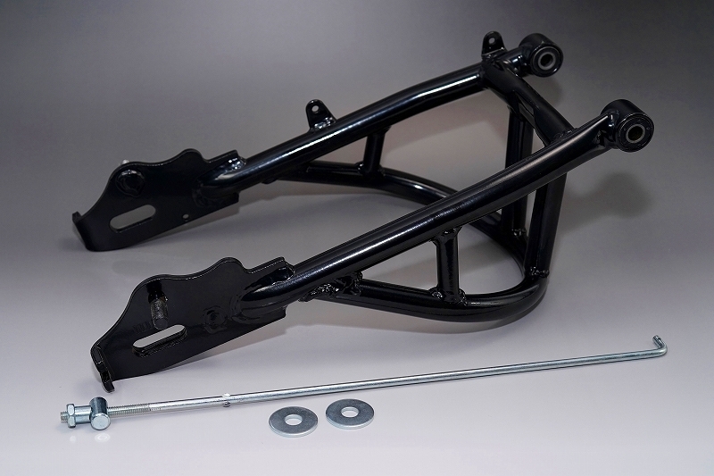 10cmロングスタビライザー付きスイングアーム スチール製 ブラック モンキー/ゴリラ拍卖