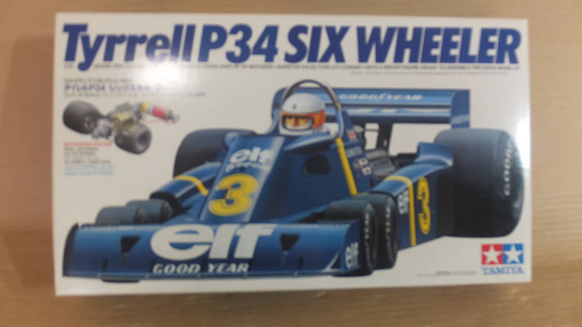 ★超格安!!タミヤ 1/20 グランプリコレクションNo.1 タイレルP34シックスホイラー(FA130モーターサービス)★拍卖
