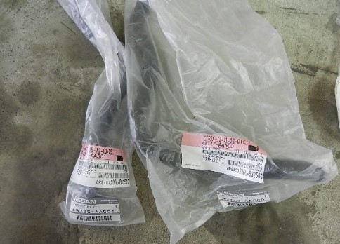 【日産純正新品】NISSAN 未使用品 ★超希少品★ スカイライン ER34 パワステ ホース2本セット RB25DE/RE25DET 2WD・ハイキャス付き用拍卖