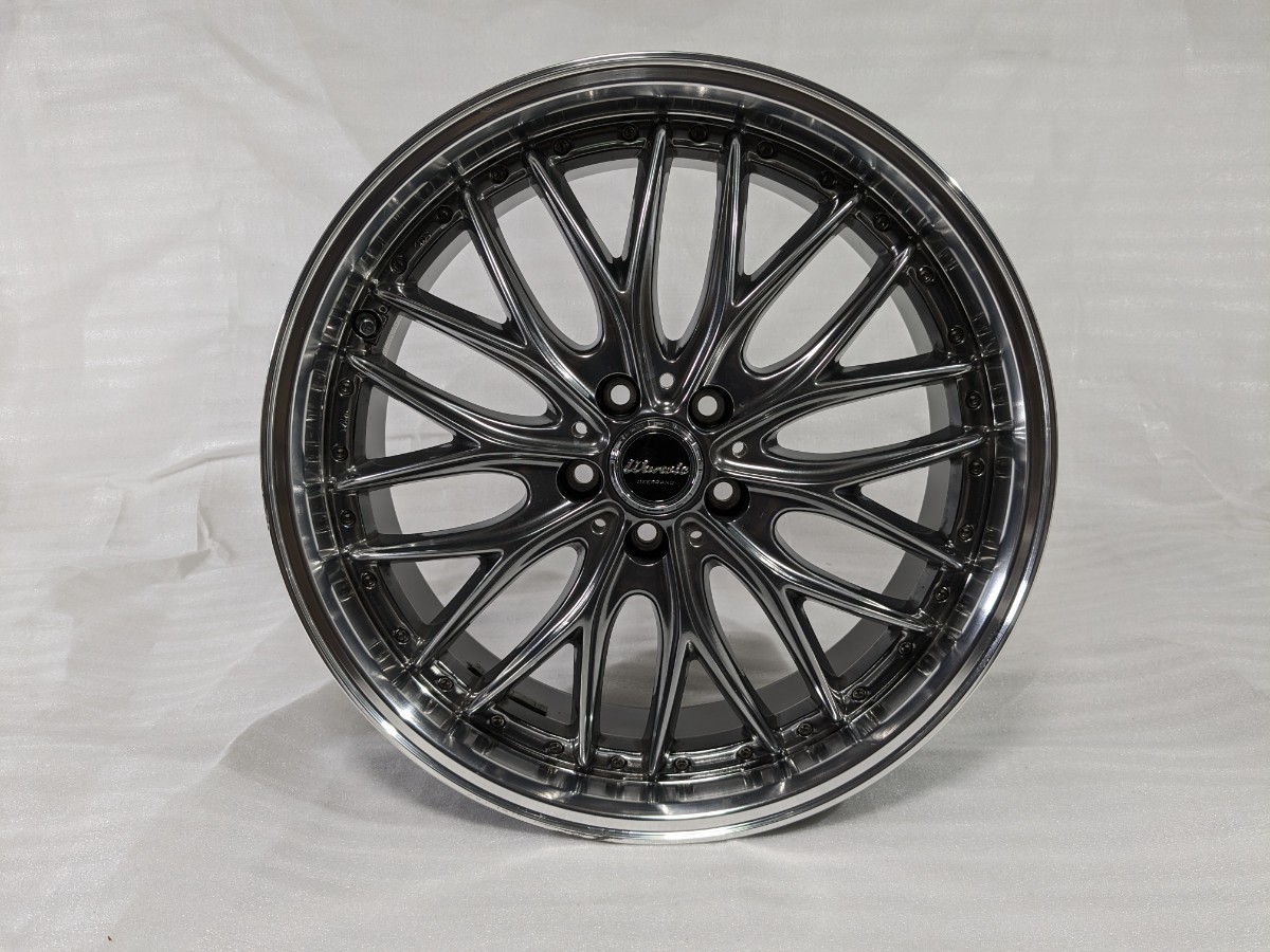MONZA JAPAN warwic モンツァ ワーウィック 18×7J +50 5H 5穴 PCD100 アルミホイール 18インチ 1本 棚番GH-636拍卖
