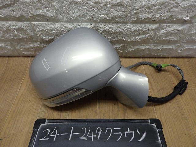 クラウン  GRS203 右ドアミラー サイドミラー 1F3 87910-30A50-B1拍卖