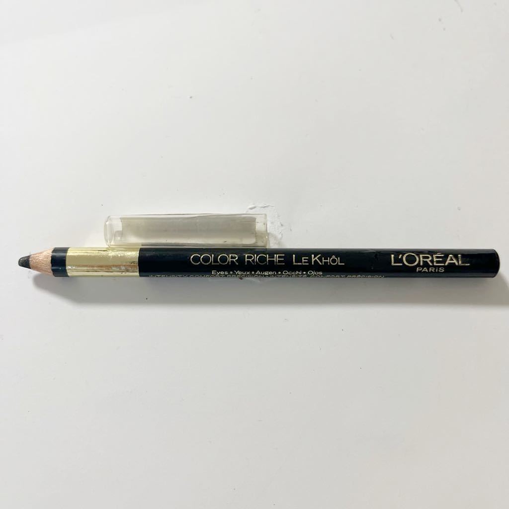 ロレアルパリ・COLOR RICHE・ペンシルアイライナー・アイライナーペンシル・101・ブラック系拍卖
