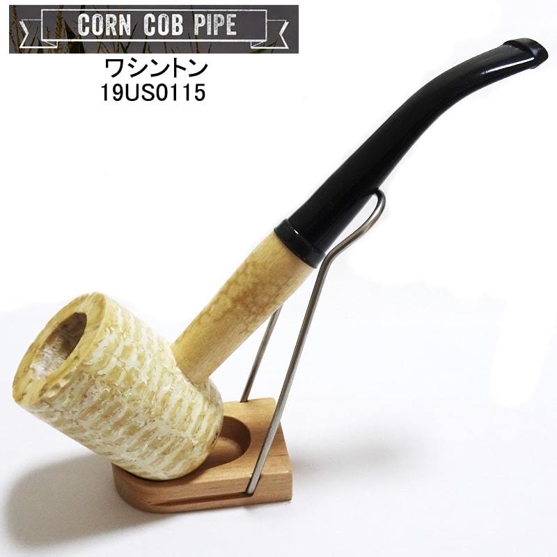 コーンパイプ ワシントン 喫煙具 ハーフベントシャンク たばこ おしゃれ とうもろこし パイプ本体 かっこいい メンズ 渋い拍卖
