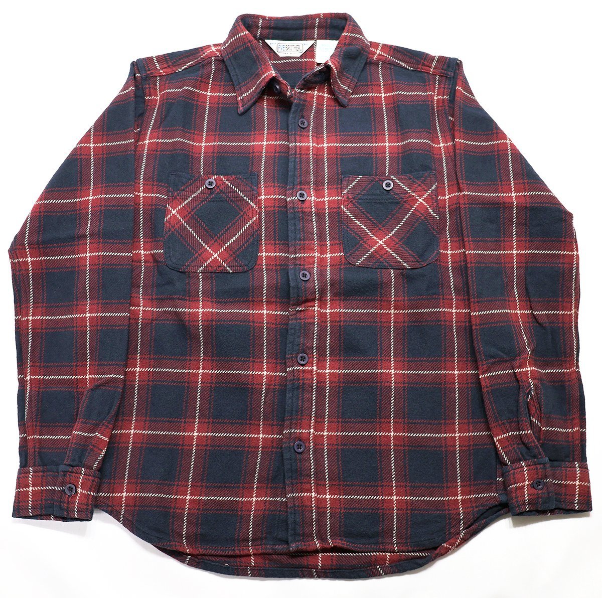 FIVE BROTHER (ファイブブラザー) HEAVY FLANNEL WORK SHIRTS / ヘビーネル ワークシャツ #151960 美品 バーガンディ size M拍卖