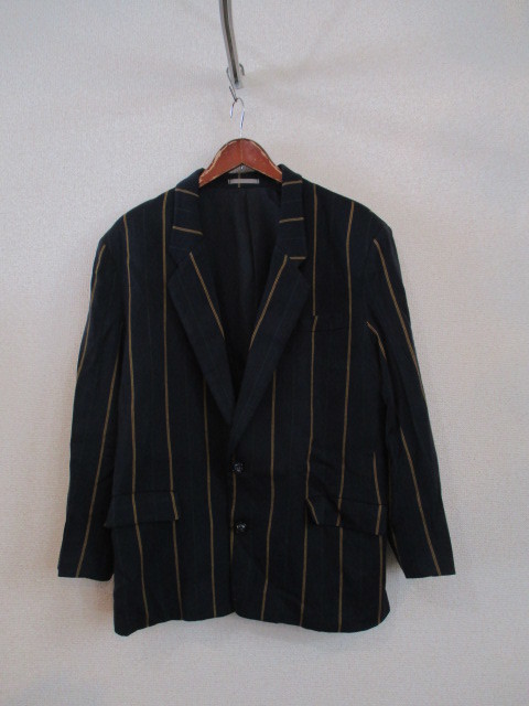 ネイビーストライプ柄ジャケット(USED)12519)拍卖