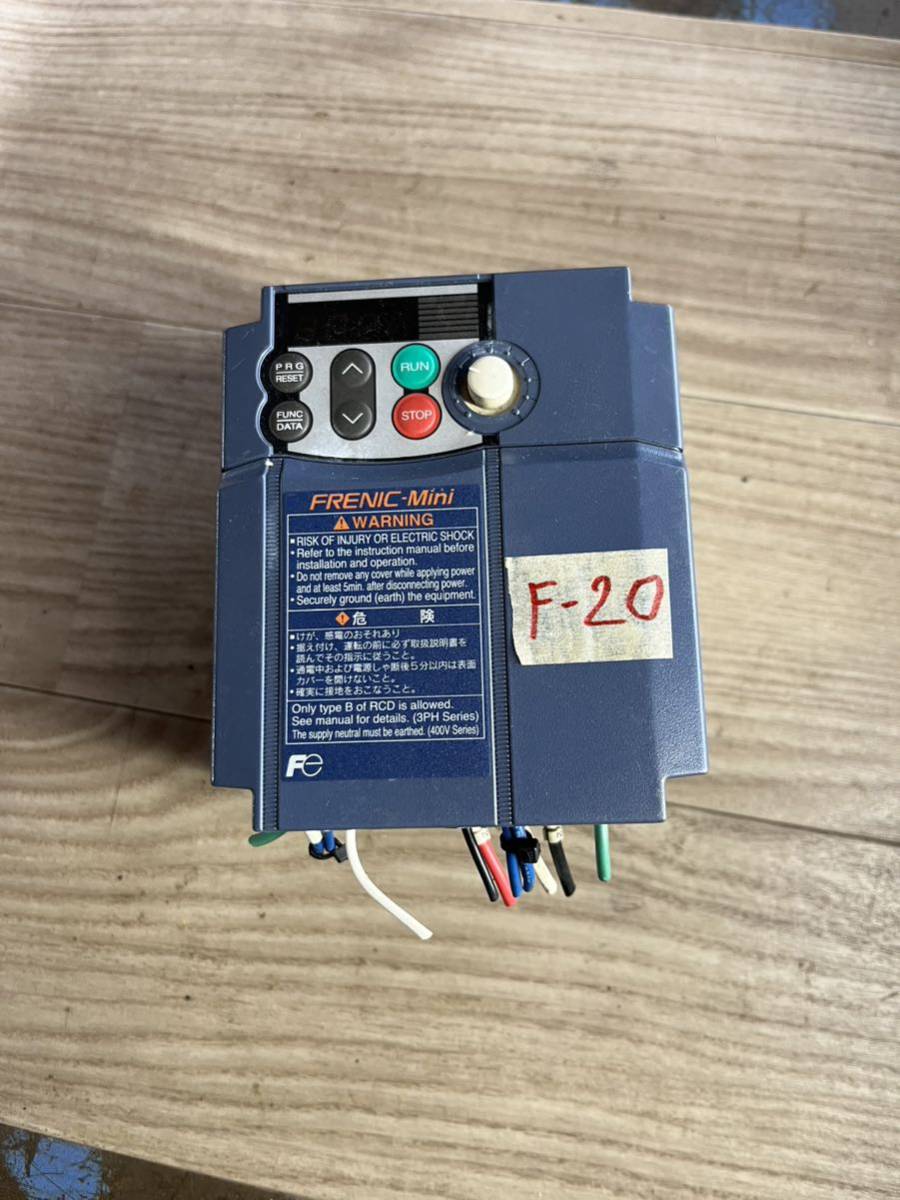 F20富士電機 インバーター FRN2.2C1S-2EP1 動作確認済み拍卖