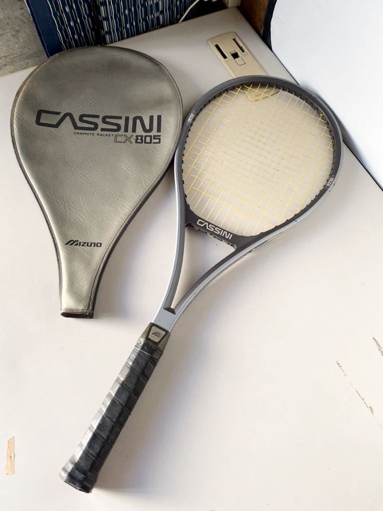 MIZUNO CASSINI テニスラケット CX 805【中古品】拍卖
