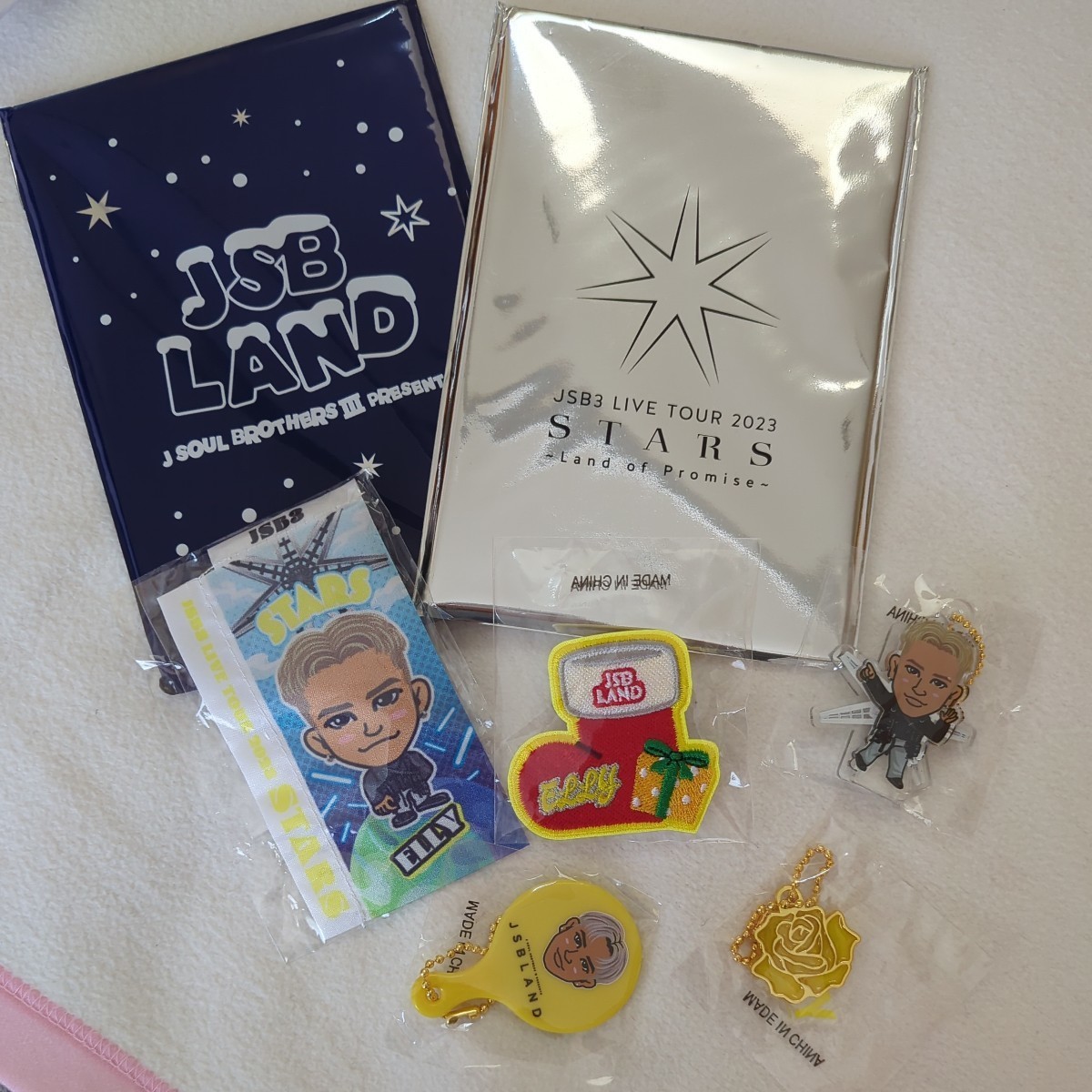 三代目JSB 三代目J Soul Brothers ELLY エリー アクリルスタンド2点、ツアーグッズ5点 合計7点 未使用品拍卖