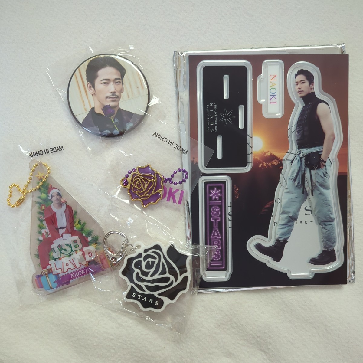 三代目J Soul Brothers NAOKI 小林直己 STARS ~Land of Promise~とJSB LANDツアーグッズ5点合計 拍卖