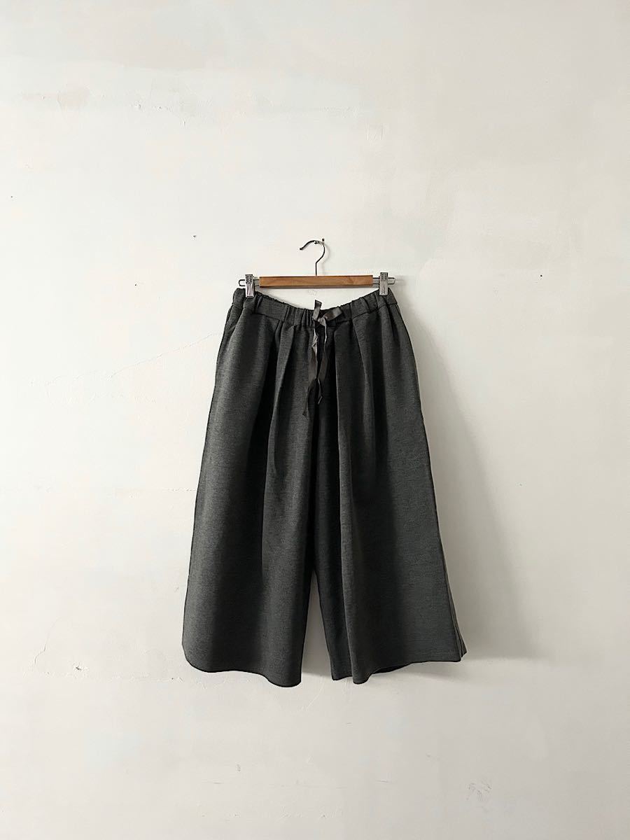 【未使用】Ballerina Pink  ワイドイージーパンツ グレー サイズ38拍卖