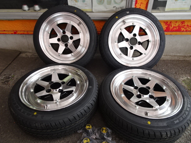ロンシャンXR-4 6J-14 100/4H 海外製 155/55R14 4本セット 軽自動車 ミラ アルト拍卖