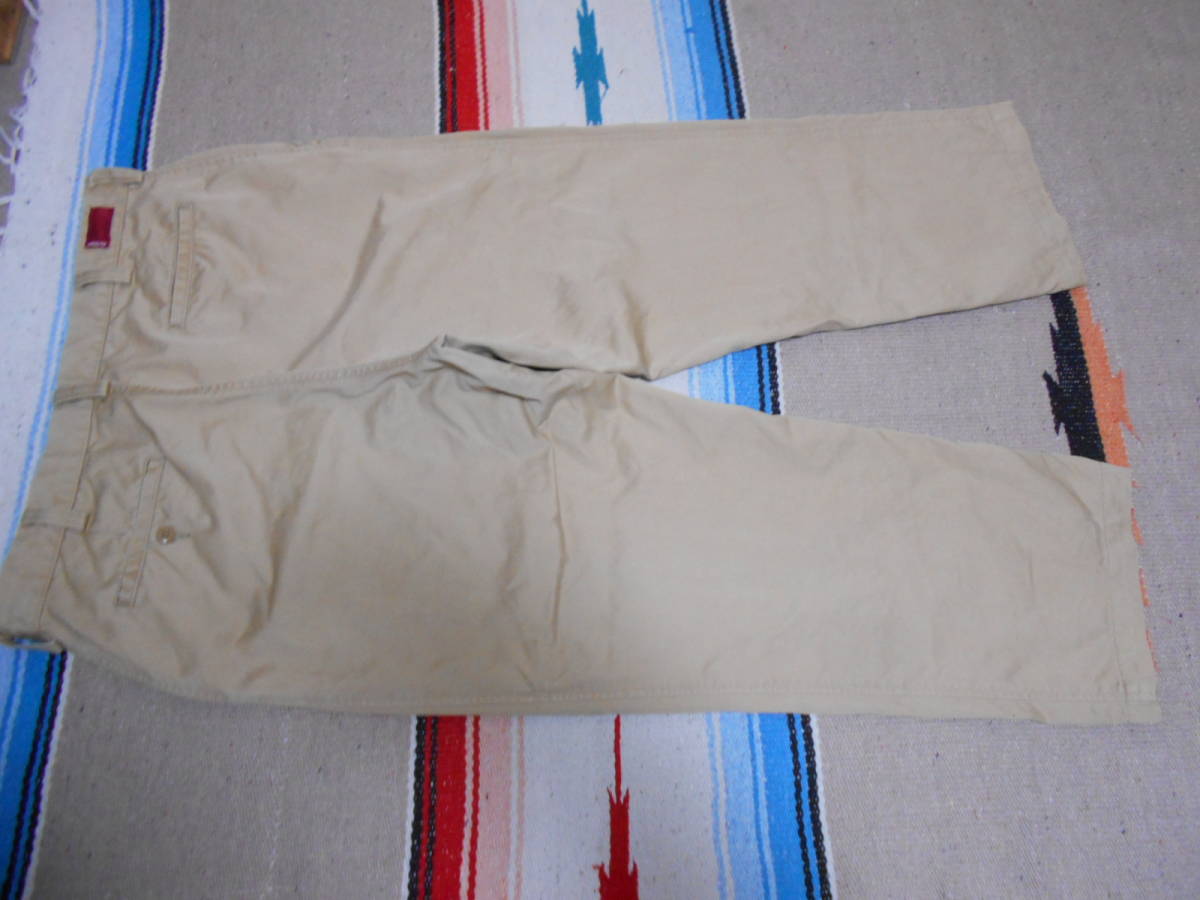 2006年製 Levi's REDTABリーバイス レッドタブ チノパン カーキ ミリタリーCHINOS KHAKI VINTAGE US ARMY USMC COMBAT HOTROD MILITARY拍卖