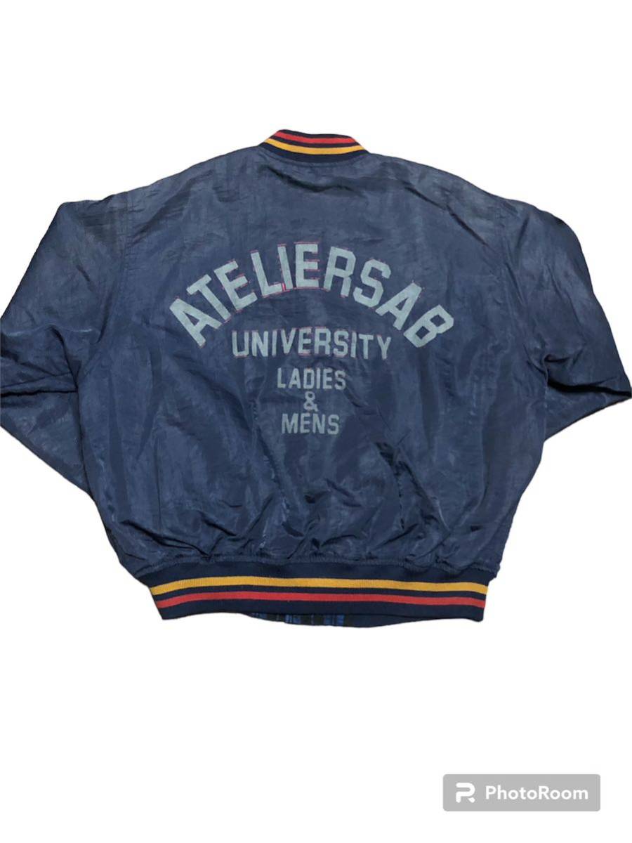【90s】ATELIER SAB リバーシブルジャケット ナイロンジャケット ブルゾン拍卖