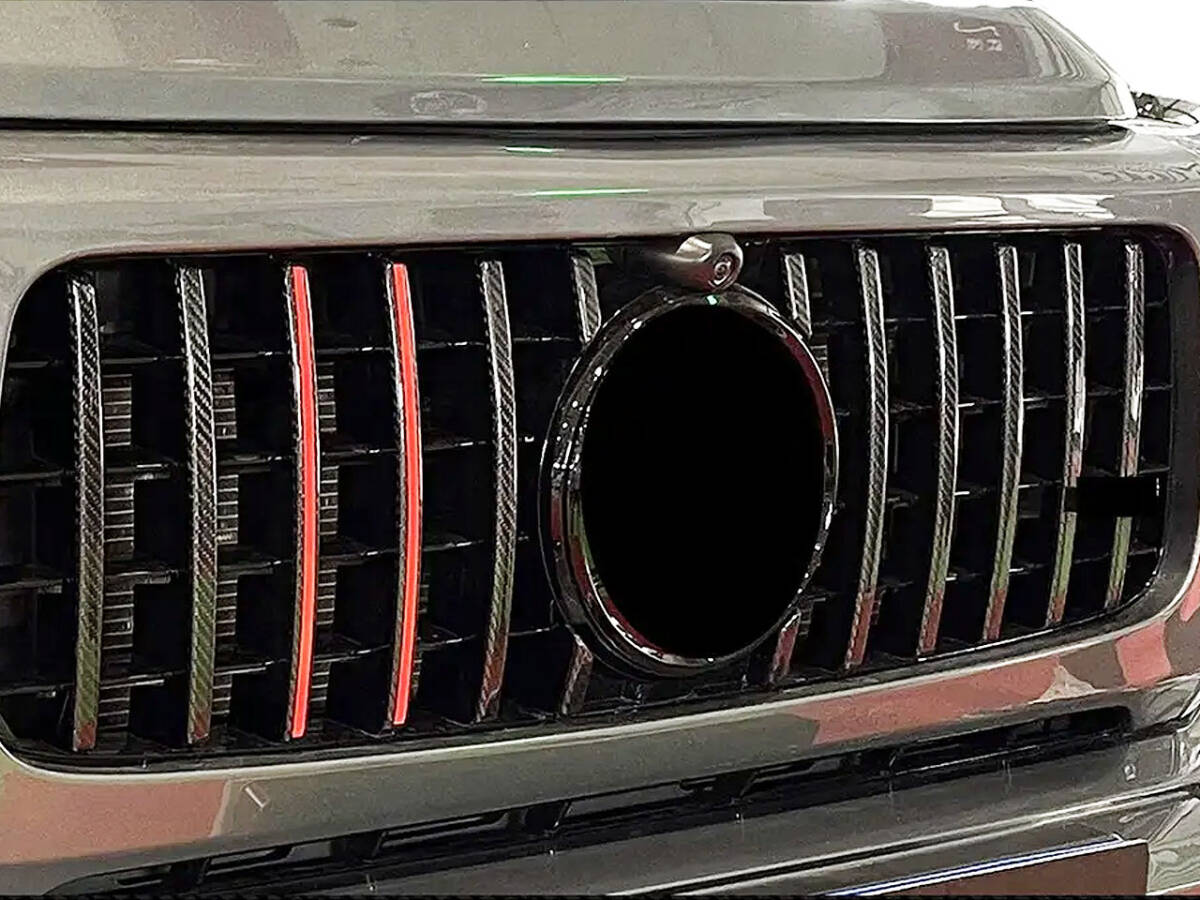 明日着 W463A W464 グリル フィン カバー カーボン パナメリカーナ対応 ベンツ Gクラス ゲレンデ 国内発送 即納 カスタム 外装 パーツ拍卖