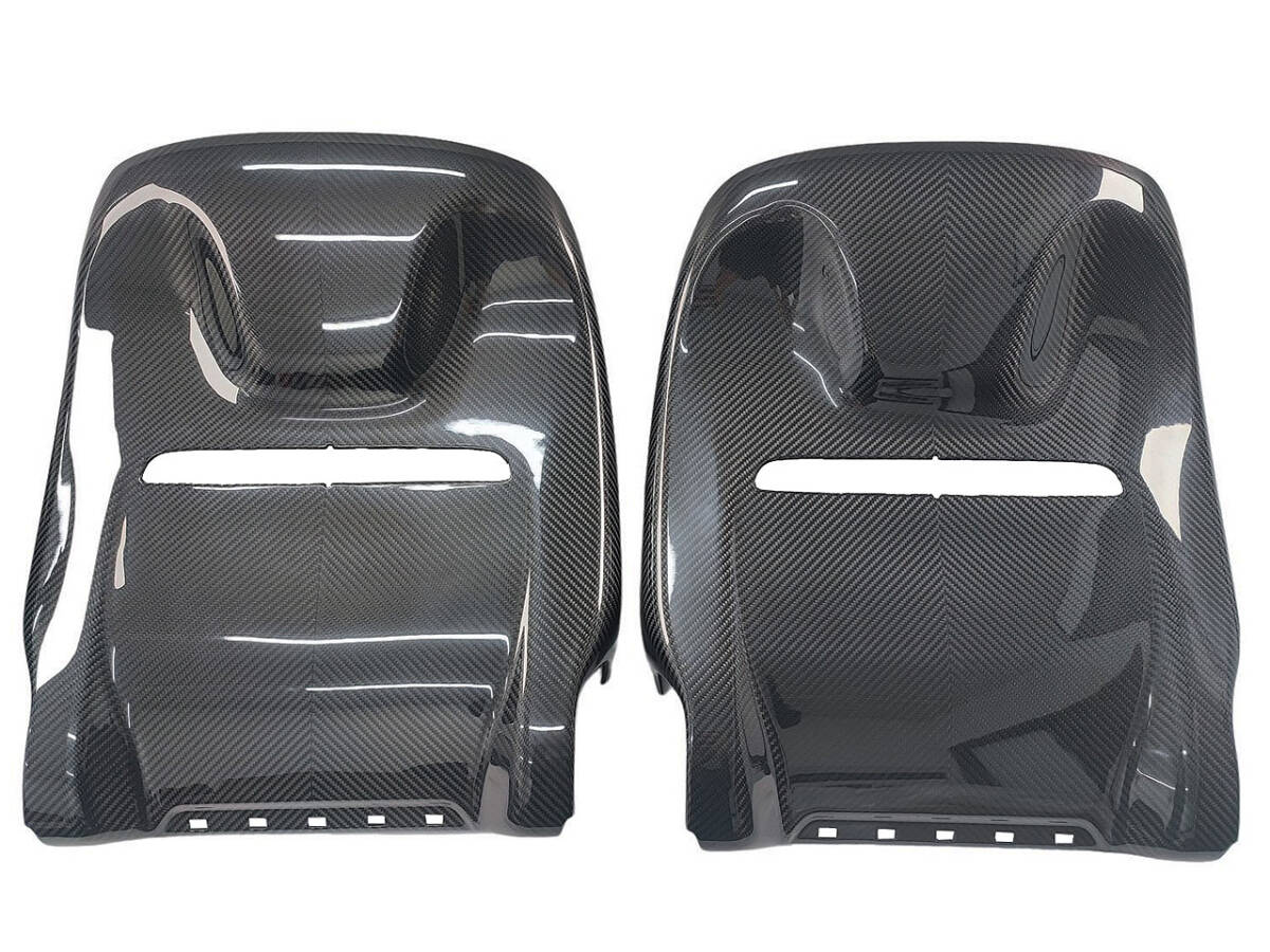 W463A W464 シートバック カバー カーボン メルセデス ベンツ Gクラス ゲレンデ 国内発送 即納 カスタム 内装 パーツ 部品 インテリア拍卖