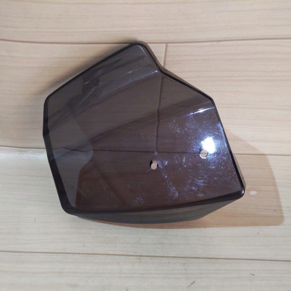 c818 デイトナ ナックルバイザー スモーク 多分右側 中古品 送料込み拍卖