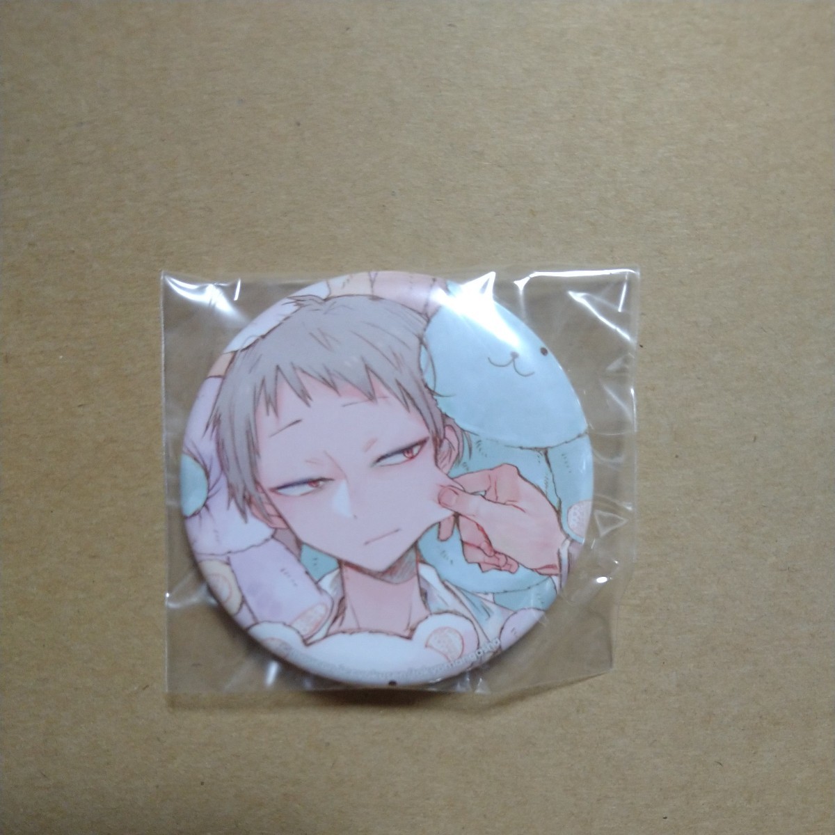 東京漫画社 MARBLE COMICS 13周年記念トレーディング缶バッジ 描き下ろし 毛根一直線「そんな目で見てくれ」 拍卖