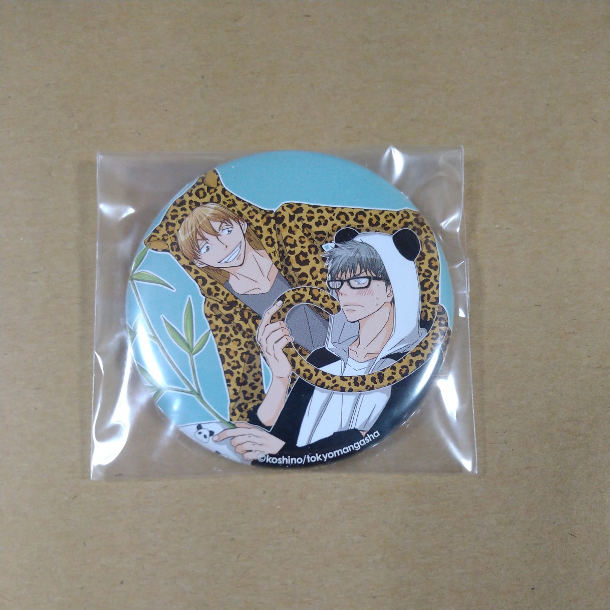 東京漫画社 MARBLE COMICS 13周年記念トレーディング缶バッジ 描き下ろし 腰乃「新庄くんと笹原くん①」未開封拍卖