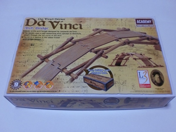 アカデミー ダ・ヴィンチの橋 レオナルド・ダ・ヴィンチ手稿 LEONARDO Da Vinci Arch Bridge ACADEMY MODEL 18153拍卖