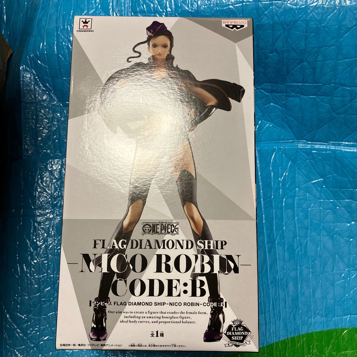 ワンピース flagdiamond ship ロビン code・b 新品 未開封拍卖