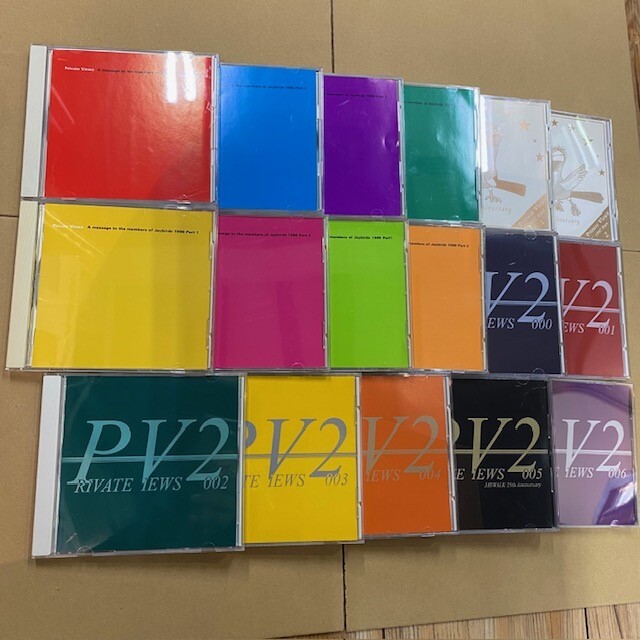 即決あり! JAYWALK / PRIVATE VIEWS 1995-2006年 CD 17枚セット!! 検) J-WALK JAY-BIRDS拍卖