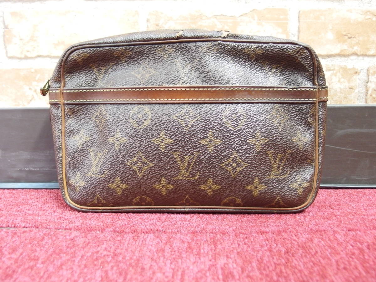 LOUIS VUITTON ルイヴィトン モノグラム コンピエーニュ23 M51847 セカンドバッグ /B6879拍卖