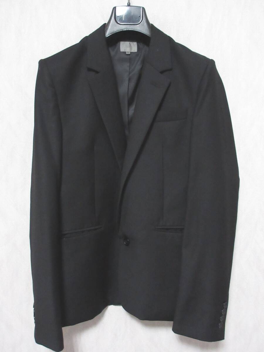Lucy ルーシー テーラードジャケット 2B 総裏 メンズ M 黒 irmri kn2181拍卖
