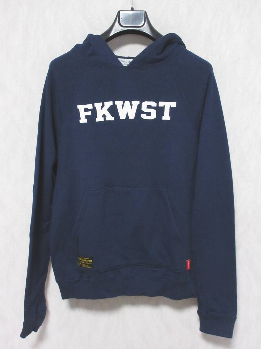 Finders Keepers ファインダーズキーパーズ パーカー プルオーバー F.K. DELTA FORCE FK-HOODYメンズ S ネイビー kn1756拍卖