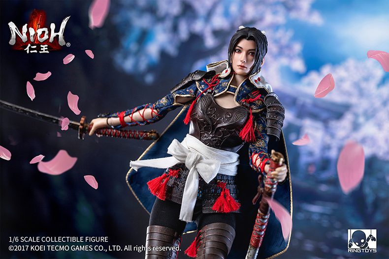 RingToys 1/6 仁王 立花誾千代 未開封新品 戦国 武将 無双 RT013 特製台座付きバージョン フルセット 可動 フィギュア拍卖