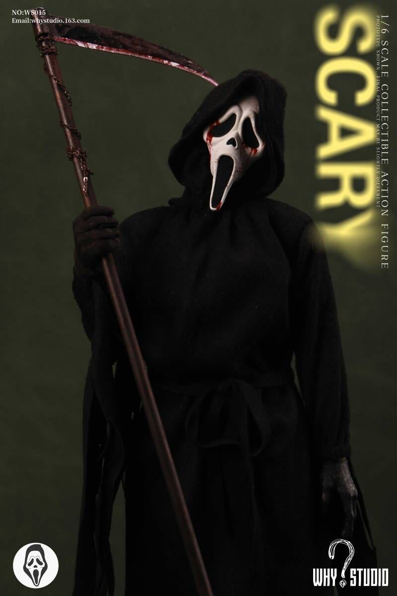 WHY STUDIO 1/6 スケアリー 未開封新品 WS015 Scary 検) ホットトイズ ジョーカー 最終絶叫計画 Scary Movie Scream スクリーム拍卖