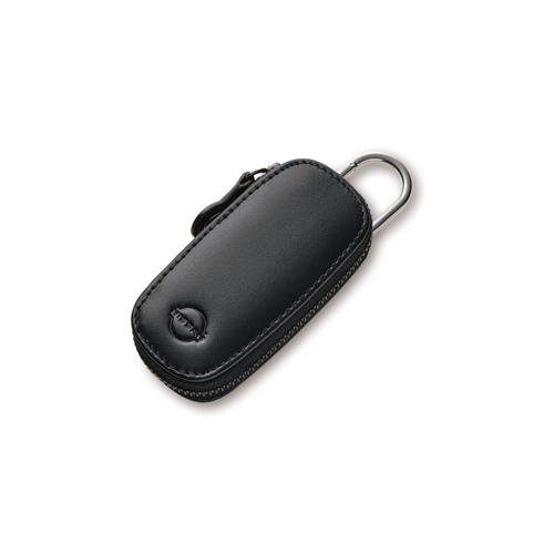 ★★人気商品 *新品未開封品 日産純正品 インテリジェントキーケース ラウンドファスナー本革ブラック 正規品  全国送料 480円~!!拍卖