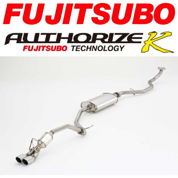 FUJITSUBO オーソライズKマフラー DBA-LA150Sムーヴカスタム ターボ CVT用 H26/12~拍卖