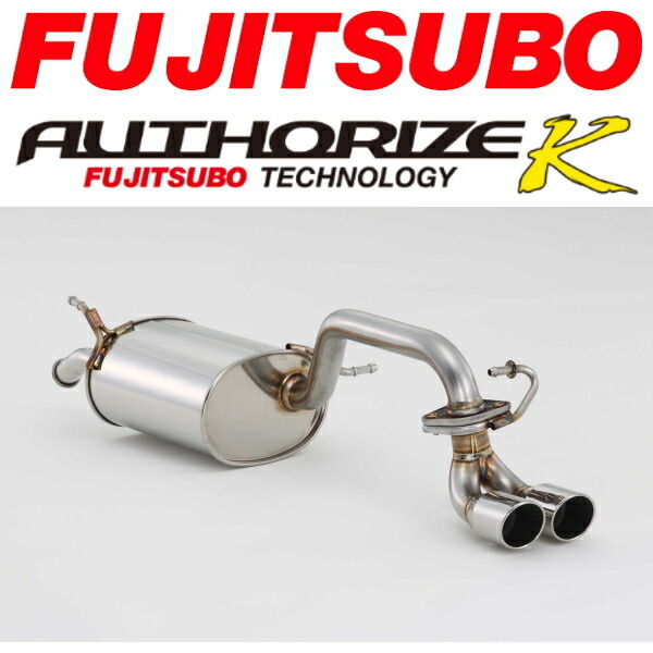 FUJITSUBO オーソライズKマフラー DBA-HA25Sアルト 2WD NA用 H21/12~H25/3拍卖