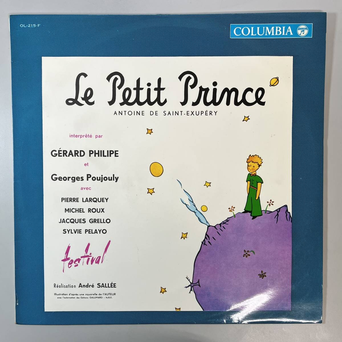 44320★良盤 GERARD PHILIPE / LE PETIT PRINCE拍卖
