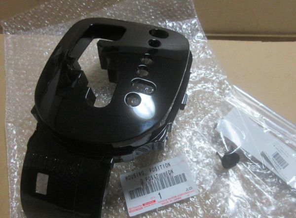 未使用 トヨタ 純正 ヴィッツ KSP/NSP/NCP130系 ポジションインジケーターハウジング ボタンカバー 付き ブラック拍卖