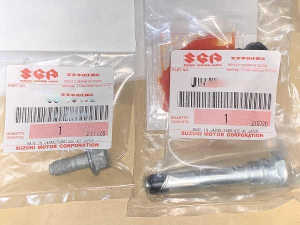 未使用 スズキ 純正 スイフトスポーツ ZC33S スライドピン ボルトセット ピンーB ブーツセット拍卖