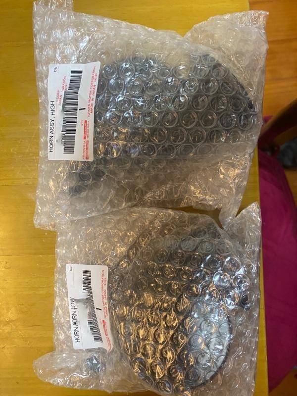 残りわずか!【未使用 トヨタ 純正流用】アルファード G/V HV マルコホーン ピッチド ホーン ハイ ロー セット拍卖
