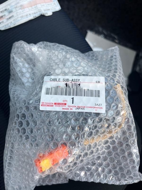 残りわずか!【未使用 トヨタ 純正】TOYOTA アクア NHP10 スパイラルケーブル オートクルーズコントロール取り付け拍卖