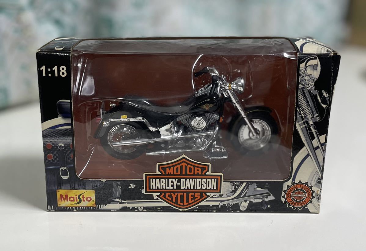ミニカー ハーレーダビッドソン マイスト HARLEY DAVIDSON 1/18 バイク S-3拍卖