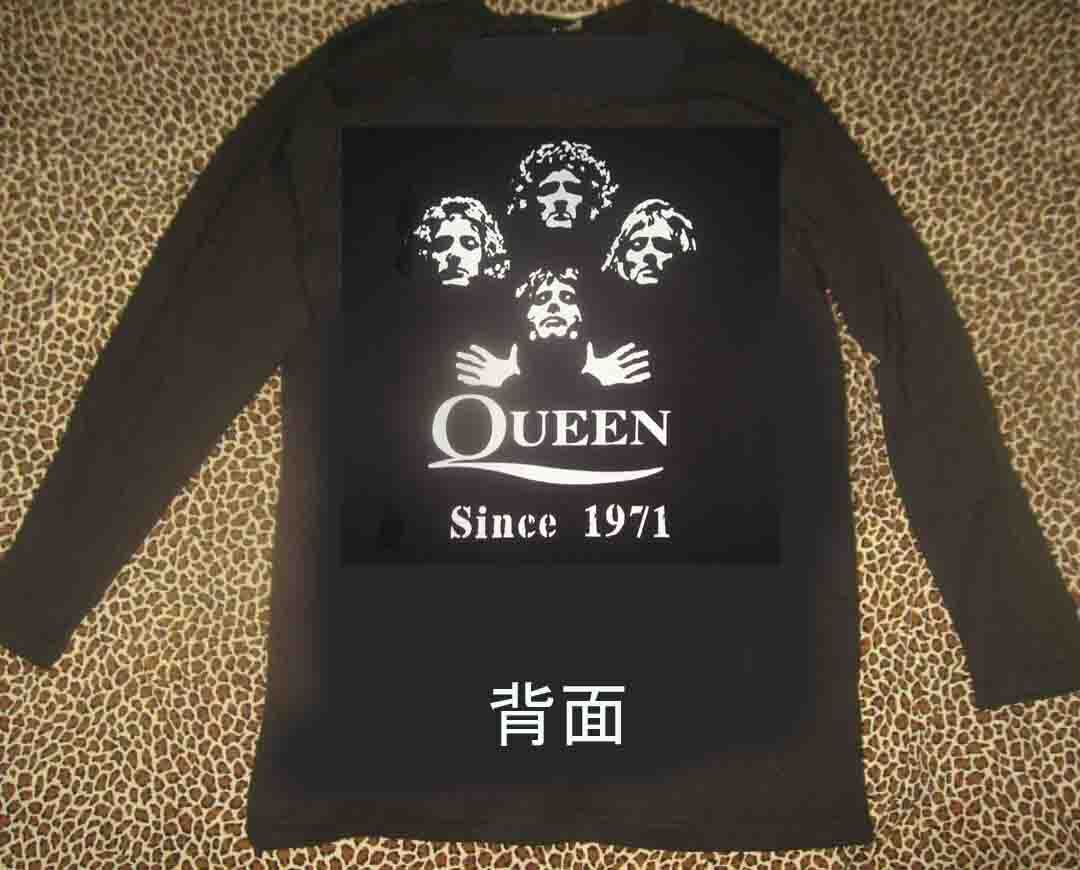 QUEEN クイーン ロンT 黒 M L LL 3サイズからお選びください拍卖