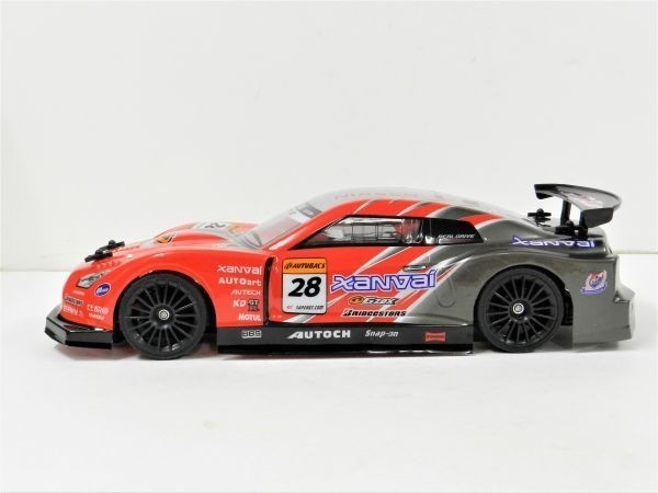 【塗装済み完成品フルセット 最高時速30km/h】2.4GHz 1/14 ドリフトラジコン R35 GTR タイプ 黒赤 【激安!日本全国送料無料!】拍卖
