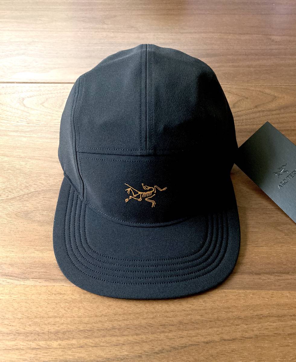 即決★正規品★ 軽量・通気性 ARC'TERYX / Calidum 5 Panel Hat / Black / アークテリクス カリダム 5パネル ハット キャップ ブラック 黒拍卖