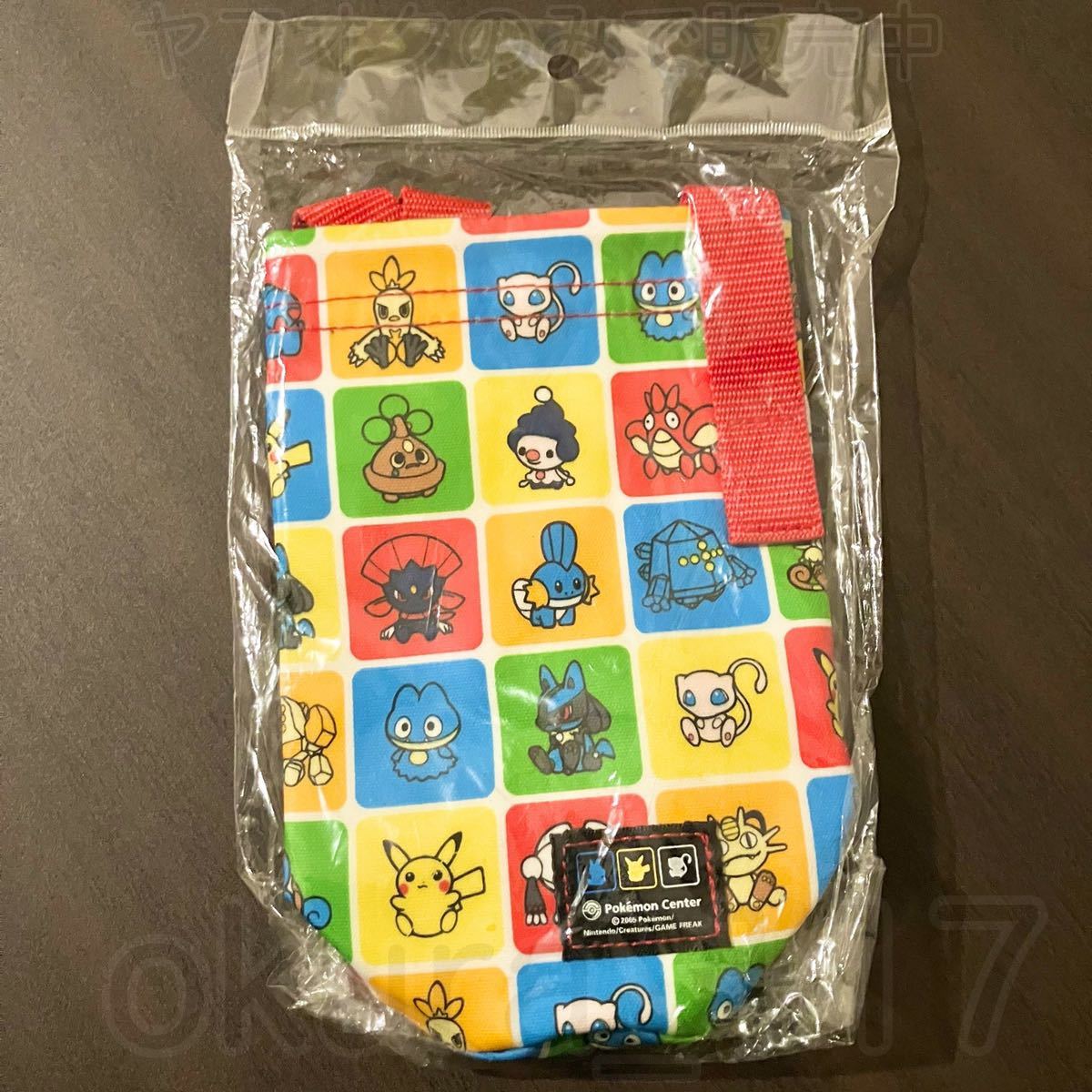 ポケモンセンター ポケドール ボックス柄 ペットボトルホルダー 2005年 ニャース レジアイス ヘイガニ ゴマゾウ ゴンベ ワカシャモ他拍卖