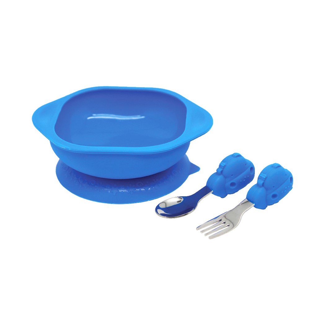 ☆ かば ☆ マーカス&マーカス トドラーミールタイムセット マーカス&マーカス トドラーミールタイムセット ベビー食器セット拍卖