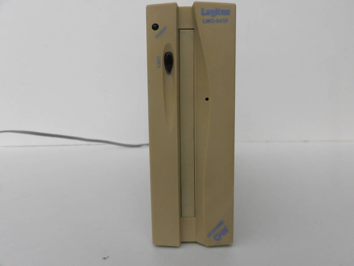 Logitec SCSI外付け 640MB MOドライブ LMO643F/P 動作確認済み拍卖