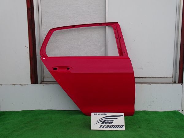 L2644vc VolksWagen純正 ゴルフ7 5G/AU ヴァリアント 右リアドア (5G9833056G) トルネードレッド LY3D ワゴン バリアント拍卖