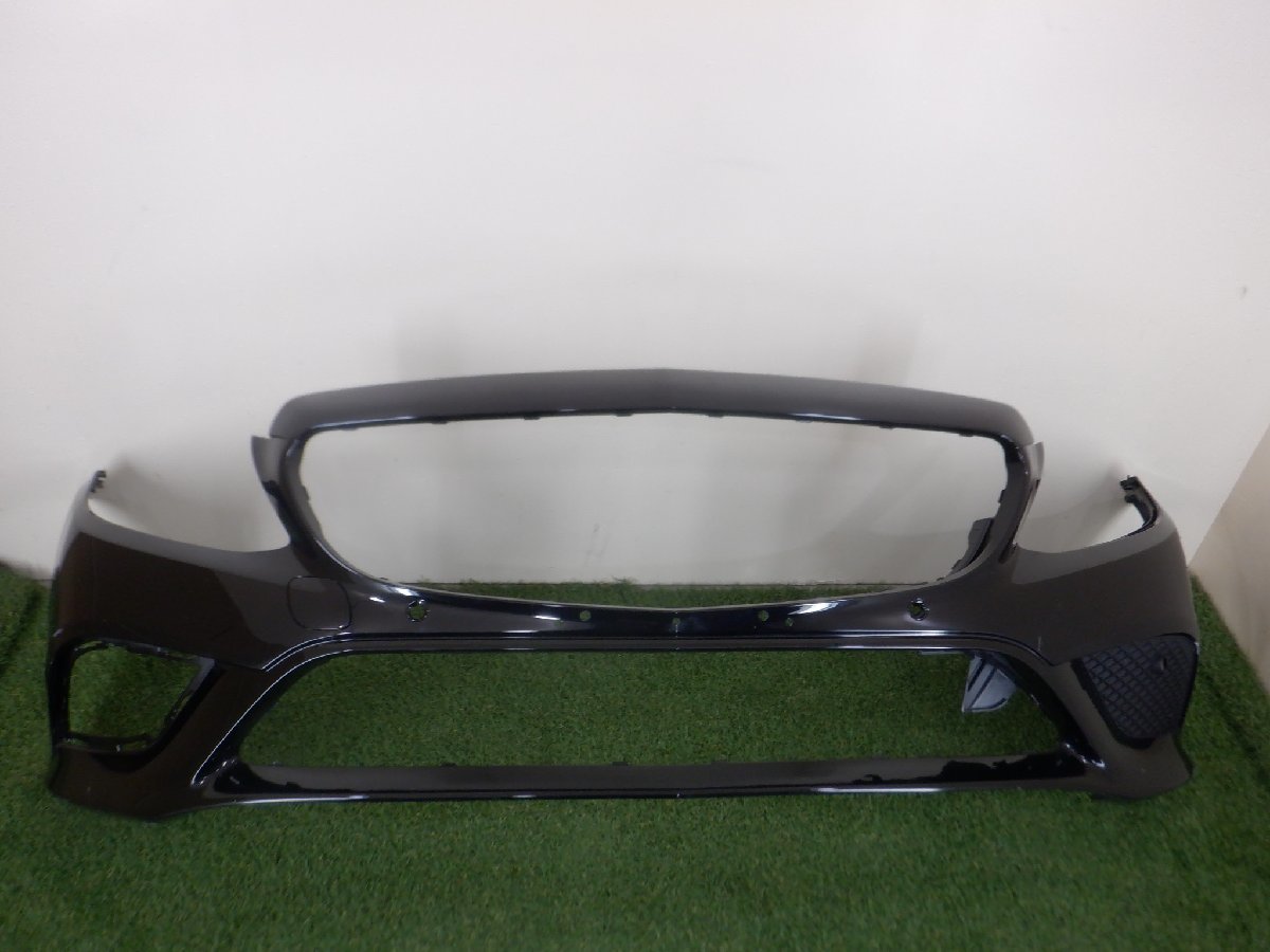 ベンツ純正 W205 Cクラス 後期 C180 C200 フロントバンパー ブラック A2058851901 A2058855901 m-24-2-375拍卖