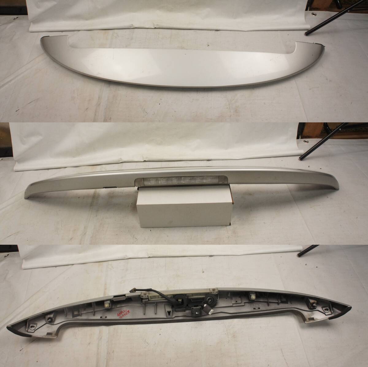 ルーフスポイラー 1G7 シルバー ANA10 マークXジオ 76876-72010 76085-72010 リアスポイラー リアウィング ANA15 GGA10 トヨタ 純正 @4628s拍卖