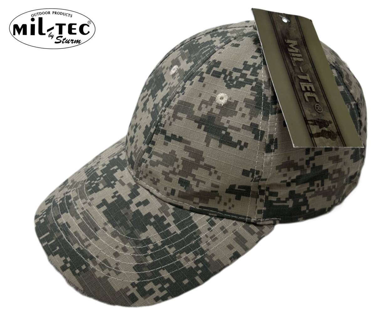★新品 MiL-TEC ミルテック 迷彩 デジタルカモフラージュ ACJ ミリタリー キャップ 帽子 拍卖