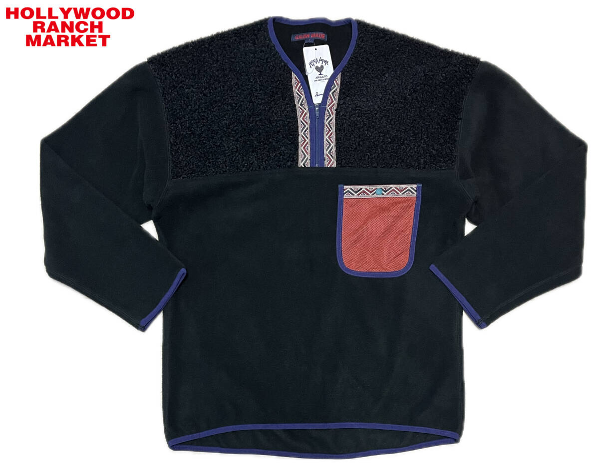 ★新品 定価20900円 外人公司 GAIJIN MADE ハリウッドランチマーケット ARIGATO プルオーバー フリース トップス メンズ S拍卖